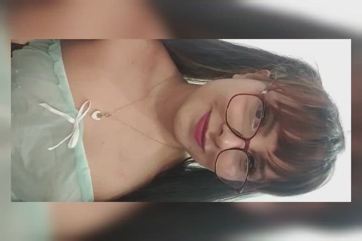 cute latina long hair petite schoolgirl small tits teen gif
