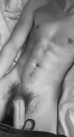 Letting my uncut cock out 😮‍💨