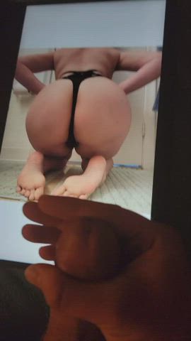 Cum Masturbating Tribute gif