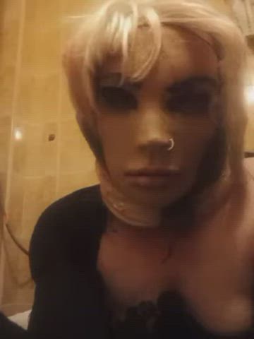Crossdressing Cute Lingerie gif