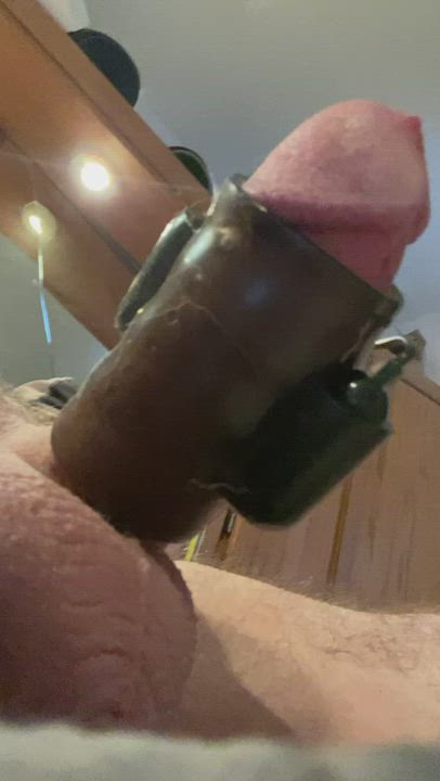 Edging with a toy