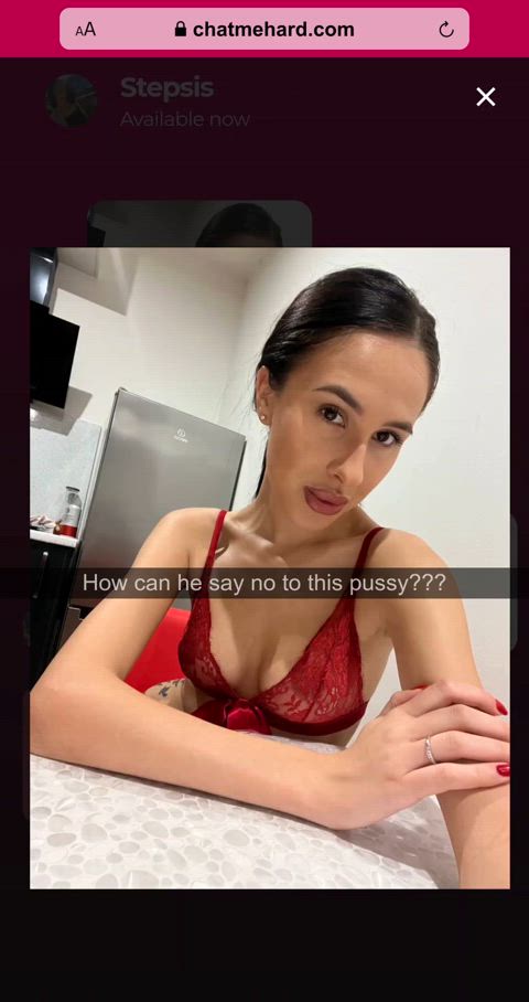 alyssa bounty brunette masturbating step-sister gif