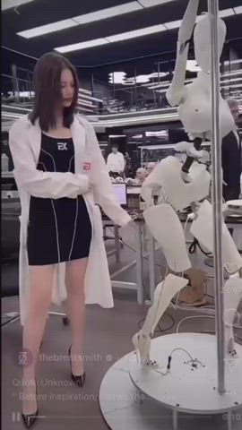 Japanese Slapping Striptease gif