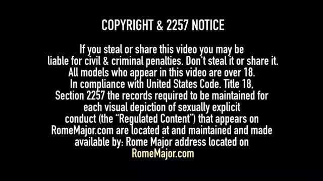 Black Bull Rome Major Butt Fucks Big Booty Nina Kayy! Party!