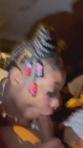 bbw blowjob ebony gif
