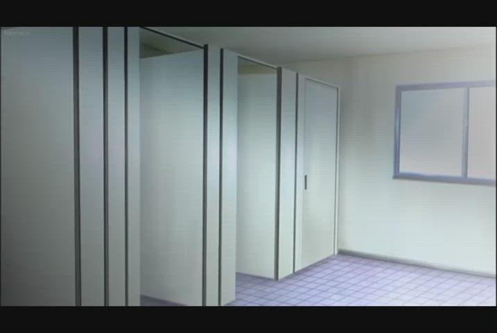 bathroom dildo hentai masturbating orgasm schoolgirl hanime western-hentai gif