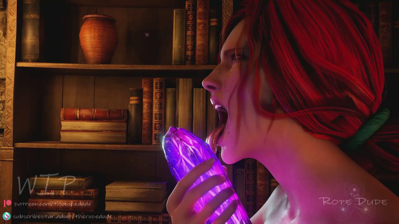 The Awakening Triss self forced (the rope dude) [the witcher] (Short Movie]