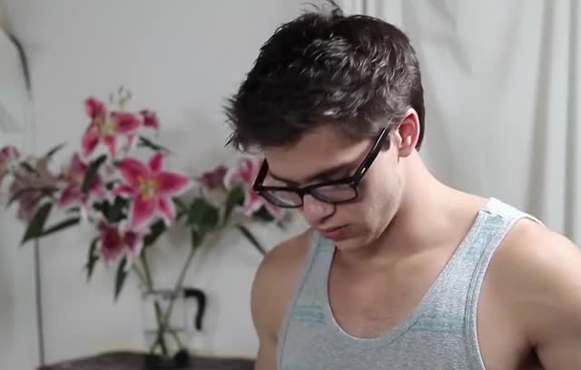 Nerdy boy