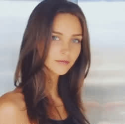 Model Rachel Cook gif