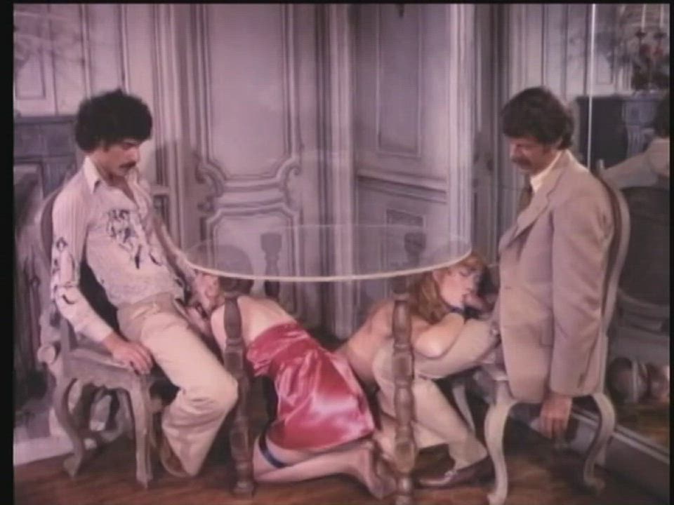 Blowjob Redhead Vintage gif