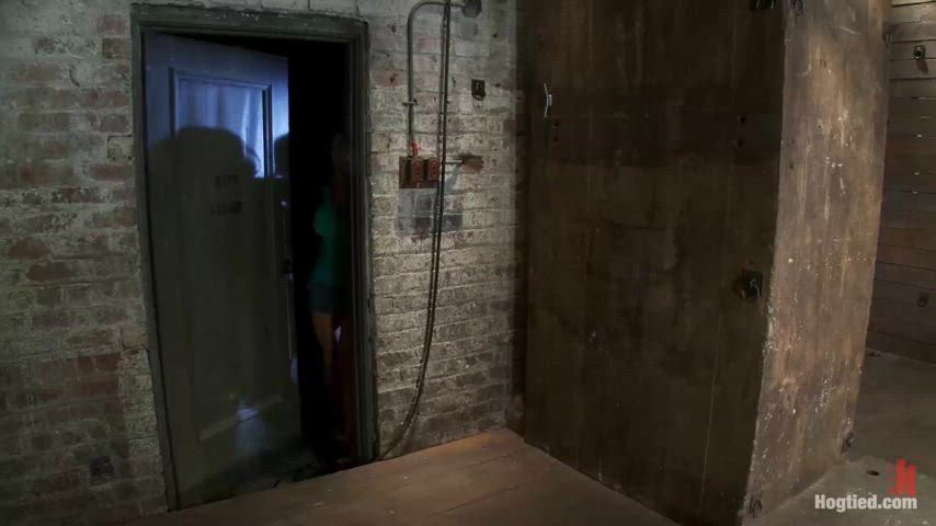 Dumb whore kidnapped and hit on her head while getting facefucked
