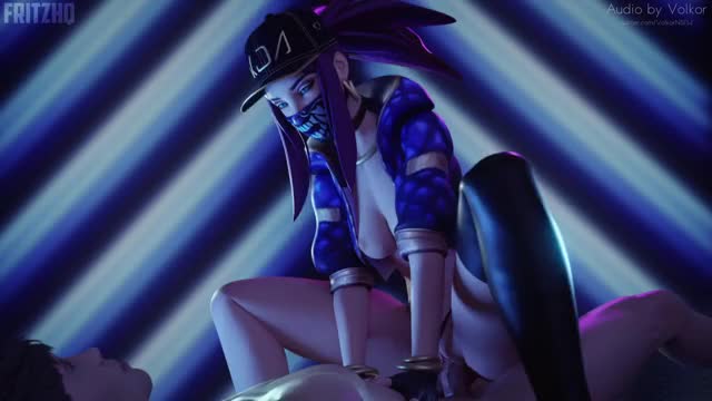KDA Akali cowgirl - League Of Legends - fritzhq & volkor