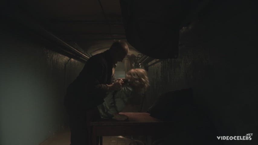 clothed forced movie pain role play rough screaming standing doggy tied gif