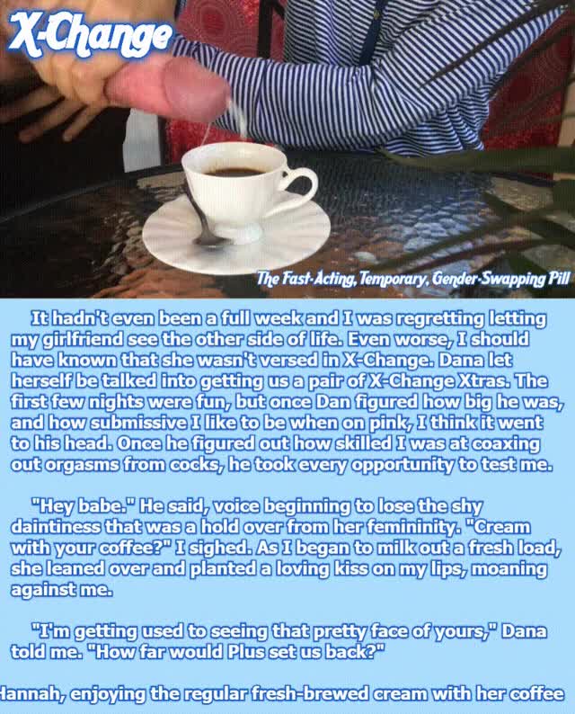 XChangePill- Cream with your Coffee
