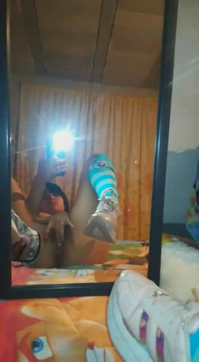 I dont know why but I really like to masturbarte me in front of the mirror do you
