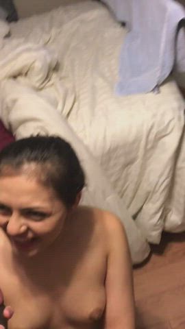 BBC Blowjob Tanned gif