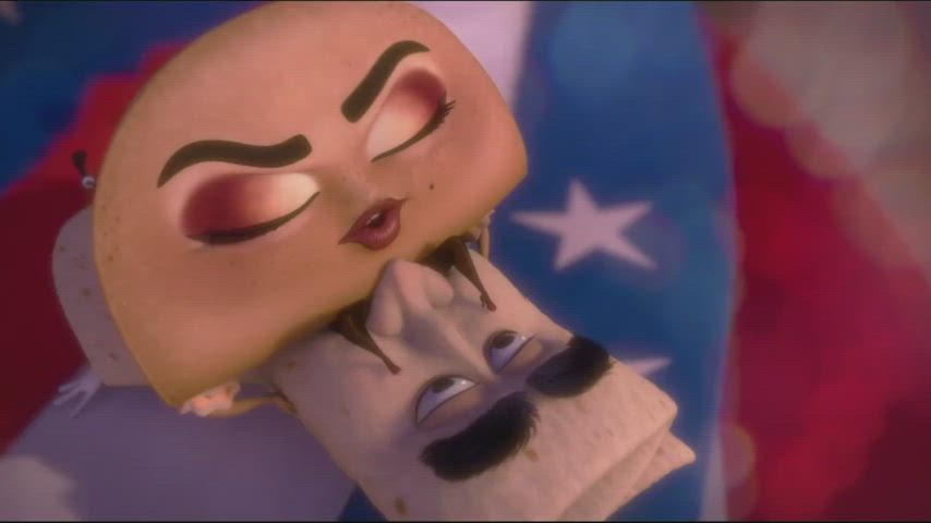 3d cartoon pussy licking gif