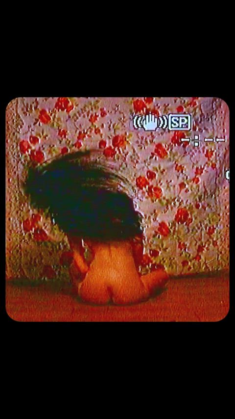 babe big ass homemade long hair nsfw nude petite photoshoot small tits tiktok gif