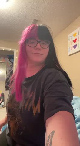 big tits boobs chubby curvy onlyfans stripping striptease tits gif