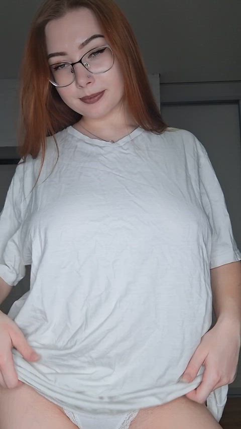big tits saggy tits titty drop gif