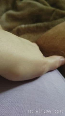 spanking my hairy pussy through my panties
