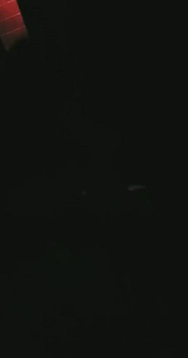 Real Lansing Michigan slut Amber licks cum off her hand at a glory hole