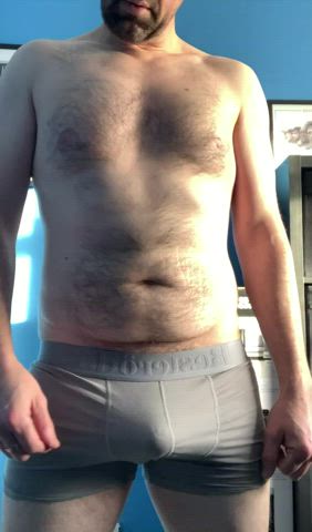 Do you like how my cock unwraps itself?