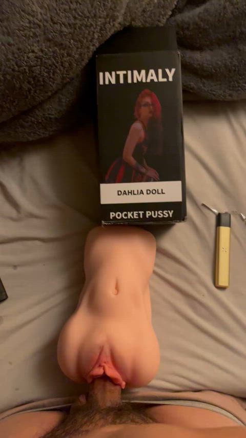 amateur asian cock fleshlight little dick male masturbation pov sex toy gif