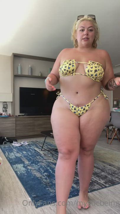 BBW Curvy Pawg Thick gif