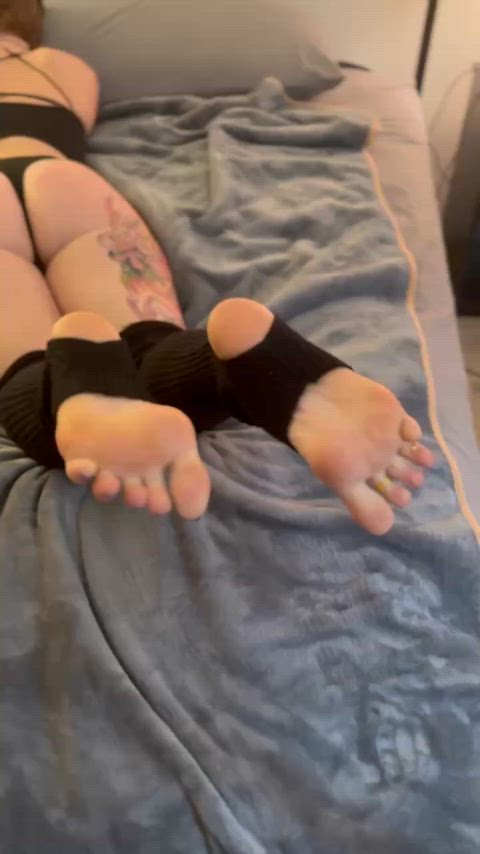 Scrunched Soles and Leg Warmers