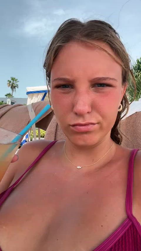 beach bikini swimsuit teen tiktok tik-tok gif