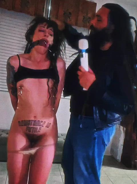 Royjack making me thank him for being a good neighbor and helping me cum