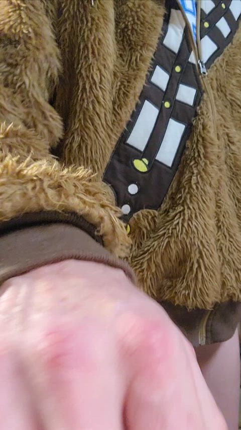 Christmas Eve double post! Wookie Santa sans pants!