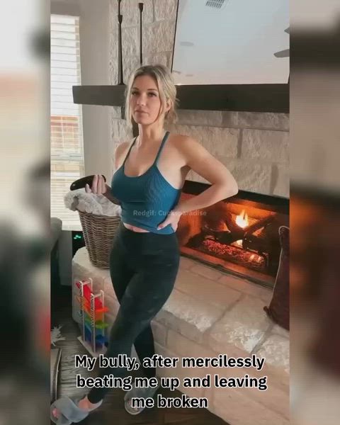 alpha beta blonde boobs bully cuckold humiliation nsfw nipples sister bbc-cuckold