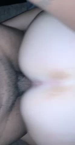 doggystyle interracial pov gif