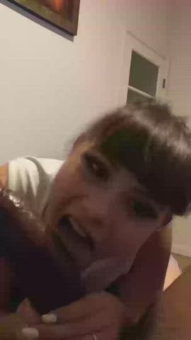 bbc blowjob white girl gif