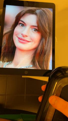 anne hathaway celebrity cum cumshot toy tribute gif