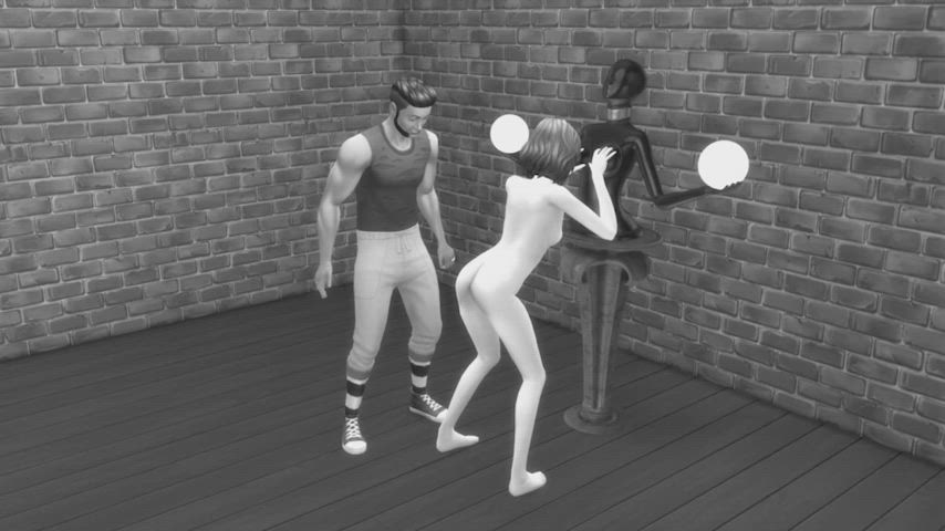 3d adult game animation bdsm spanking gif