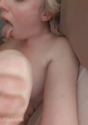 amateur blonde cum cum in mouth cum swallow cumshot facial homemade pretty gif