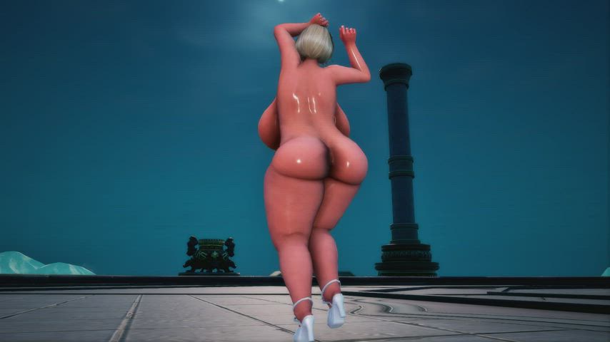 big ass big tits hotwife natural tits gif