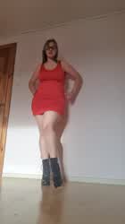 I have wide hips, a big ass and tits and a tight pussy. And I don't wear panties