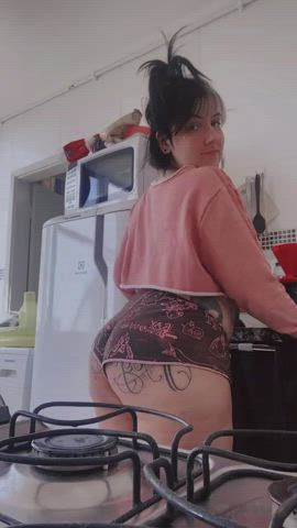 Brazilian Brunette Women gif