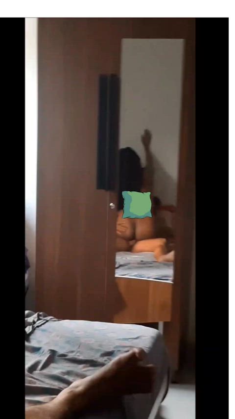 Witch dancing on daddy's dick. Balls deep. Our moans drowning the room.