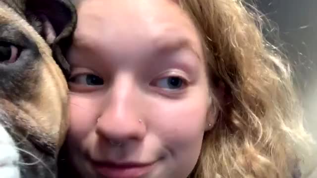 Petite grey-eyed blonde