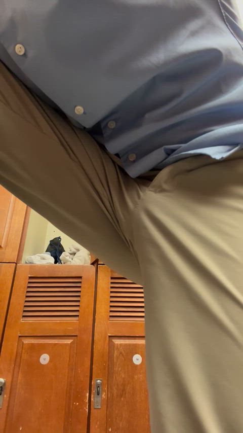 gym locker room underwear gif