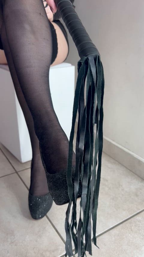 You are in front of your new mistress, so you must obey every command.