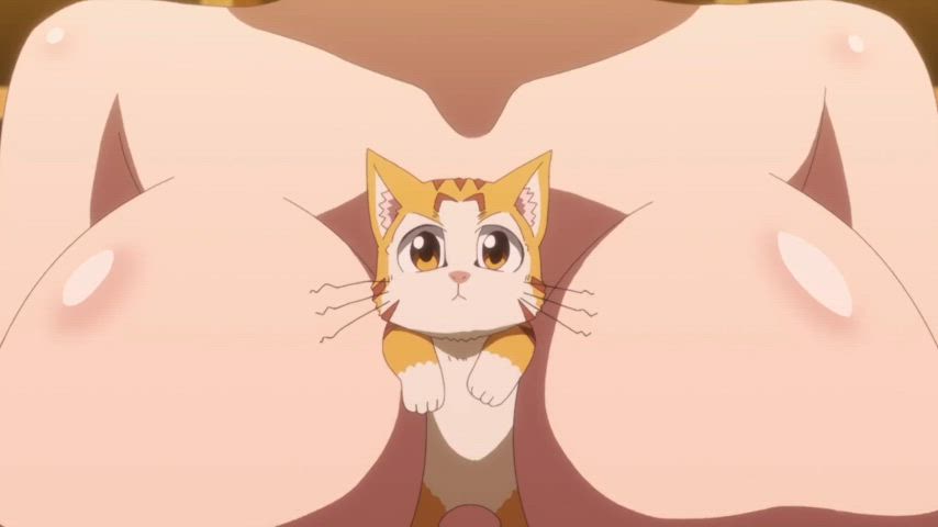 anime boobs ecchi gif