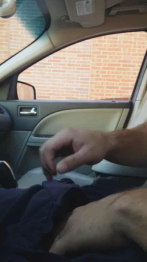 amateur cumshot teen masturbating cock solo jerk off public outdoor gif